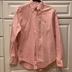 Ralph Lauren sport pink Oxford shirt